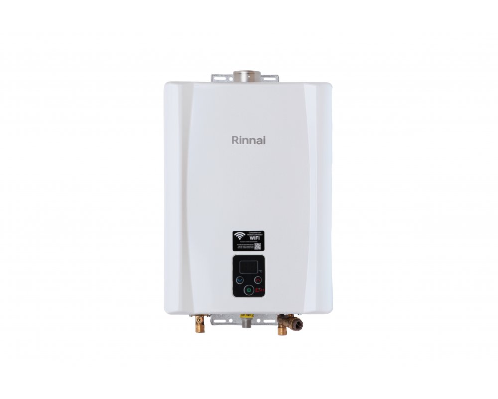 Aquecedor a gás digital E21 - 21 litros — GLP | Branco