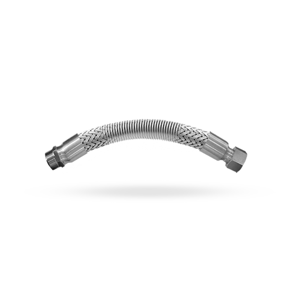 Flexível de aço inox 80 cm - 1 Polegada